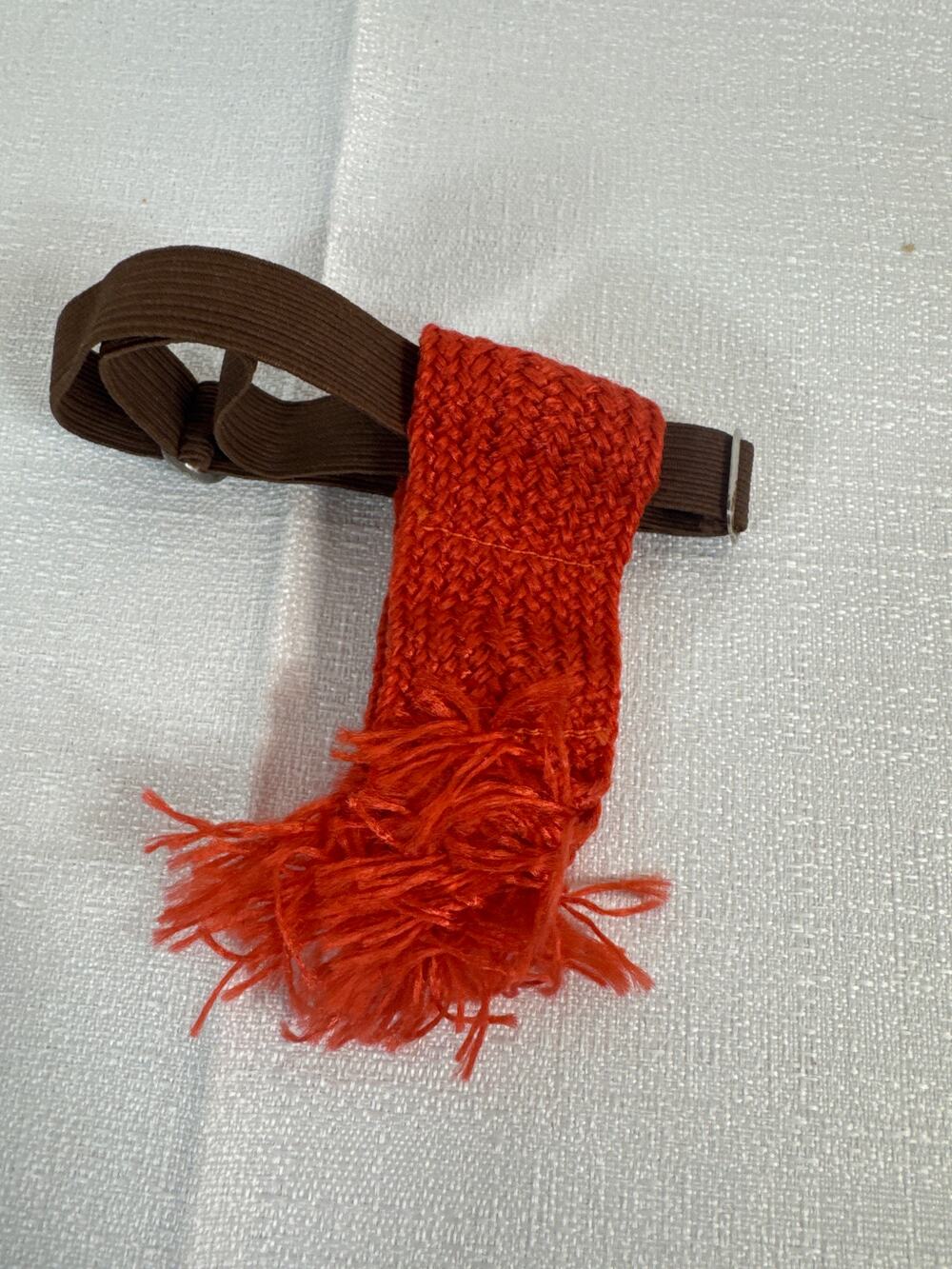 Brownie Girl Scout sock holder VINTAGE 80s